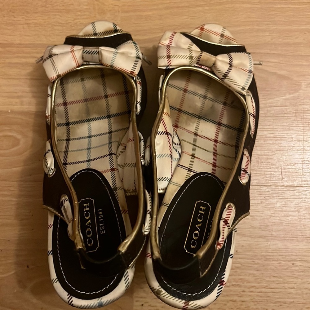 Coach wedges